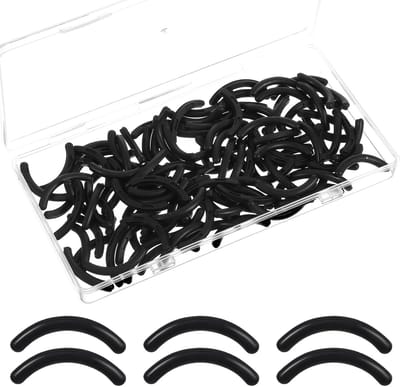 Pack van 120 - Wimperkruller - Vervangende Siliconen Pads - Rubber Wimperkruller met Opbergdoos - Voor Vrouwen en Meisjes
