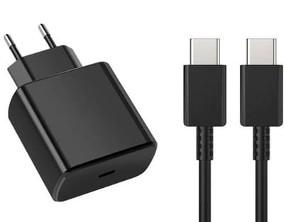 USB C Adapter 45W snellader met USB C naar USB C - 1M kabel