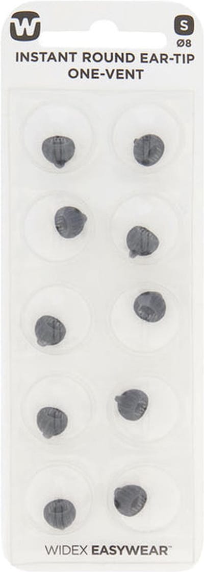 Widex Instant Round one vent ear tip S
