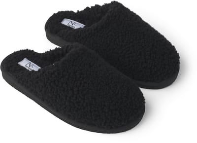 Sheepskin House - Unisex Curly Pantoffel - Schapenvacht - EVA buitenzool