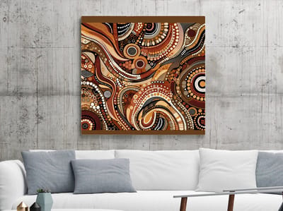 Kunstprint | Wanddecoratie | Dibond | 50 × 50 cm