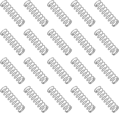 Drukveren RVS - Veren Set - Reparaties Uitvoeren - Hoge Elasticiteit - 03x3x10 mm - Zilver
