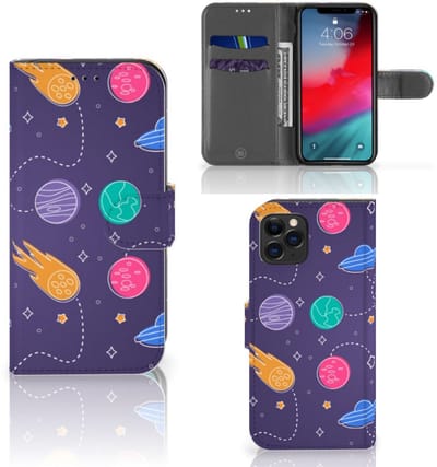 Apple iPhone 11 Pro Wallet Case met Pasjes Space