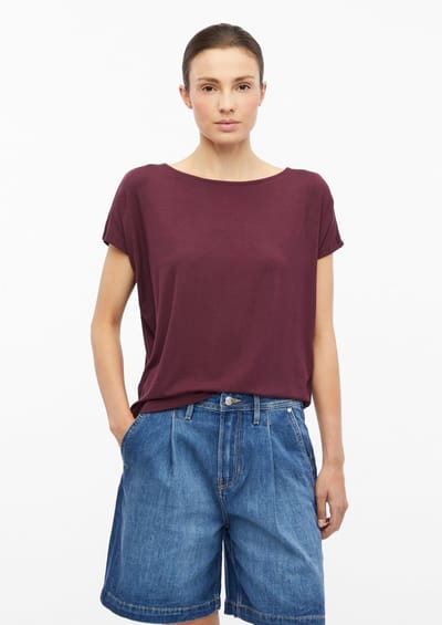 Oversized T-shirt van viscosemix