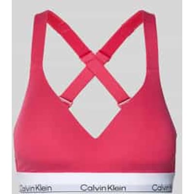 Bralette met elastische band met logo
