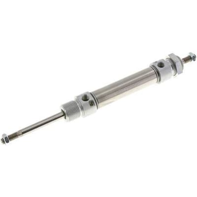 ISO 6432 Ronde Dubbelwerkende Cilinder 20-50mm - Magnetisch - Demping - Buitendraad - Dubbele Zuigerstang