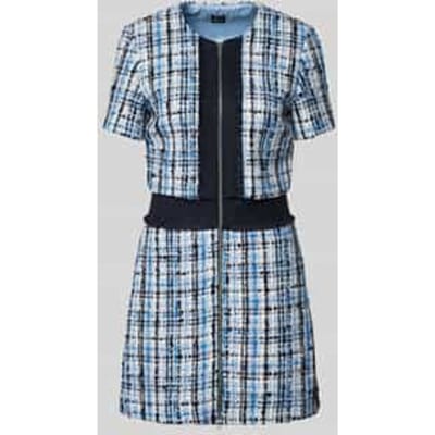 Mini-jurk in bouclélook, model 'Dosola'