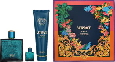 Versace Eros Pour Homme Giftset edt 5ml + 100ml + Showergel 150ml