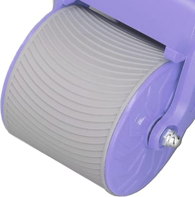 Ab Roller met Elleboogsteun - Buikwiel Trainingswiel - Kerntraining Thuis - Automatische Rebound Technologie - 1.89 kg - Paars