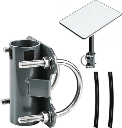 Verstelbare U-beugel mastklem voor antennemast 30-50 mm, stevige buishouder voor wand, dak en camper montageset