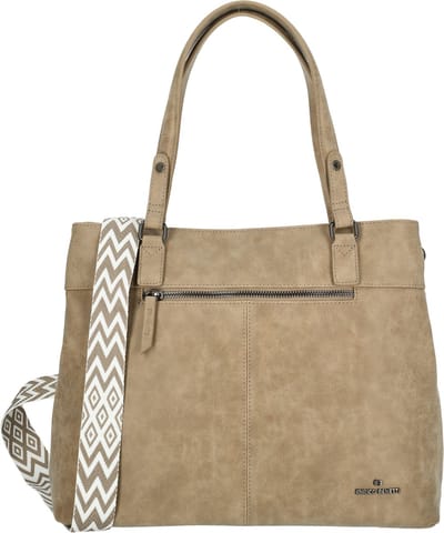 Enrico Benetti Stacey Handtas - Schoudertas - Midden Taupe