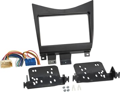 2-DIN Paneel geschikt voor Honda Accord 2003-2007 Kleur: Zwart (METRA)