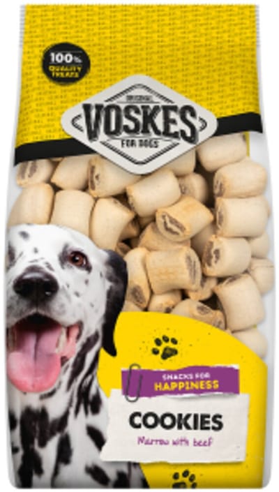 Voskes Hondensnack Merg Rund - 8 x 750 gr - Voordeelverpakking