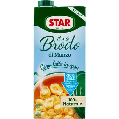 Rundvleesbouillon il mio brodo di manzo 1l - ster