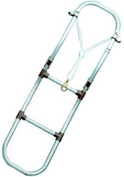 Goldenship Opvouwbare Trap 3 Treden Zilver