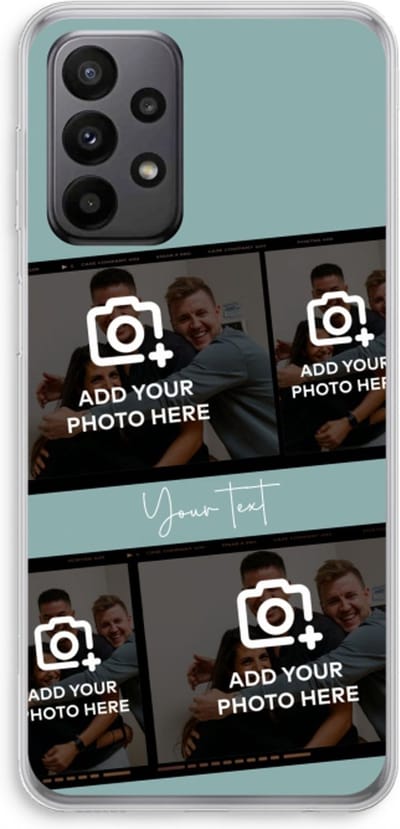 Gepersonaliseerd - Case Company® - Hoesje geschikt voor Samsung Galaxy A23 hoesje - Filmrol N°2 - Soft Cover Telefoonhoesje - Bescherming aan alle Kanten en Schermrand
