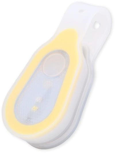 Dailygoods - Dailygoody - Draagbare LED Lamp - Sterke Magnetische Bevestiging - Geel - Ideaal voor Camping en Wandelen - Nachtlicht voor Buitensporten - Handig voo