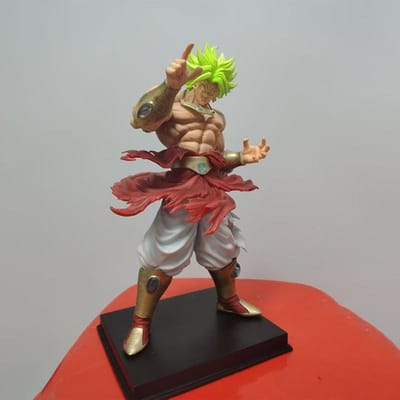 Statue Figurine Dragon Ball Z 30cm Statue Brolly Anime Objet de Collection Modèle Haut de Gamme Jouet Cadeau Pour les Fans d'Animation Japonaise brown