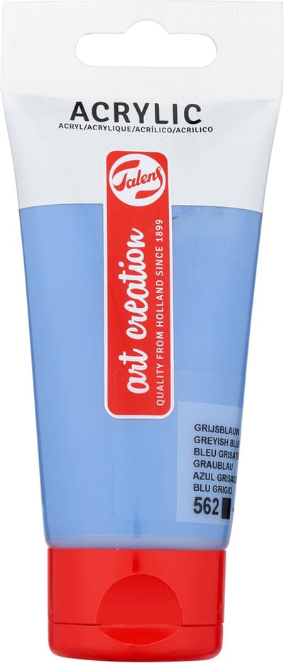 Acrylverf tac 562 grijsblauw tube 75ml | 3 stuks