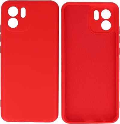 Fashion Backcover Telefoonhoesje - Color Hoesje - Geschikt voor de Xiaomi Redmi A1 - Rood