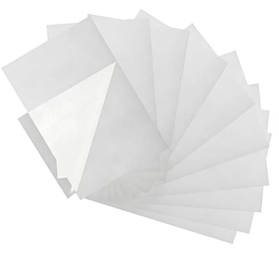 Strijkpapier A4 - Strijkband zoom - Kleding repareren - Dubbelzijdig - 20 x 30 cm - Transparant