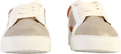 Leren sportschoenen