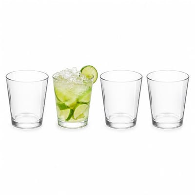 Royal Leerdam Cocktailglas Caipirinha - 8x - gehard glas - 350 ml - cocktail glazen
