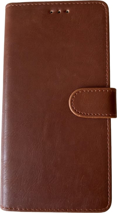 PU Leder wallet Case - Book Case Flip Cover Hoesje Met Stand Functie - Beschermhoes Met Pasjes Houder - Geschikt voor Samsung Galaxy A34 5G/4G - Bruin
