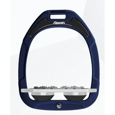 Ultra Grip Platte Stirrup Marine/Grijs/Zwart Flex-On Green Composite