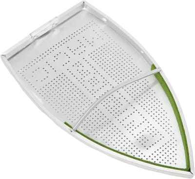 Strijkijzer Schoen - Strijkzool Beschermer - Kleding Beschermen - Goede Thermische Geleidbaarheid - 12.5 x 22.3 cm - Zilver