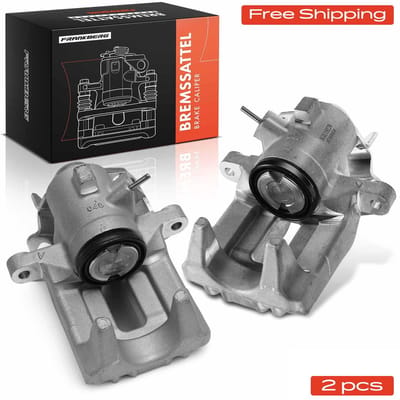 Frankberg 2x Remklauw Achteras voor VW Passat Variant Audi A6 Allroad