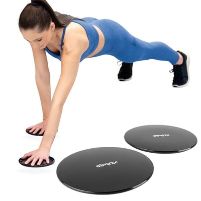 Gymtek® Sliding Pads - Fitness Sliders - Sliding Discs - Set van 2 - Volledige Lichaamstraining, Gym, Fitness, Crossfit, Pilates