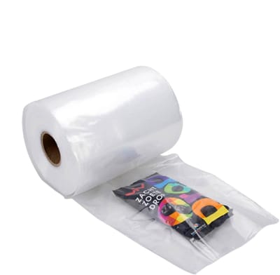 Inpakr Buisfolie 1 rol - 25 cm x 210 m - 100 micron - Transparant - LDPE