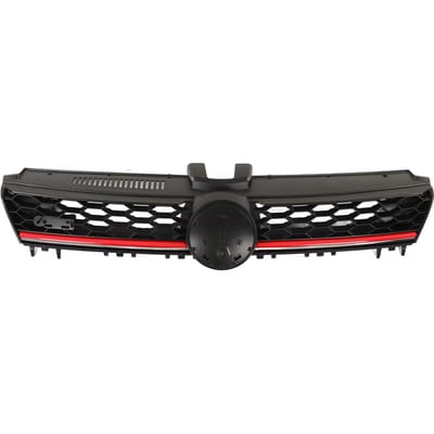 Voorste Centrale Radiator Grille 5G0853651 Zwarte Bumper Bovenste Grille Goede Aerodynamische Prestaties voor black
