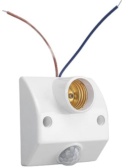 Bewegingssensor Lichtfitting E27 - Automatische Aan/Uit Lamphouder