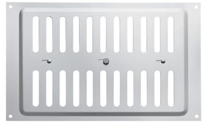 Aluminium Ventilatierooster 260 x 165 mm met Schuifvergrendeling voor Luchtafvoer