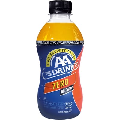 AA Drink zero suikervrij petfles 330ml