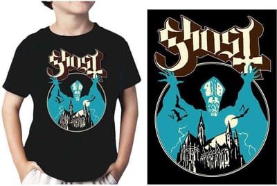 Ghost - Opus Eponymous Kinder T-shirt - Kids tm 6 jaar - Zwart