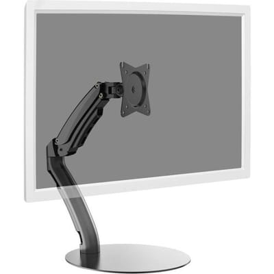 Digitus DA-90365 Monitorvoet Aantal monteerbare displays: 1 Display(s) 43,2 cm (17) - 68,6 cm (27) Zwart Kantelbaar, Zwenkbaar, Zwenkbaar