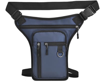 Waterdichte Outdoor Been- en Heuptas met Verstelbare Bandjes voor Mannen en Vrouwen - Blauw