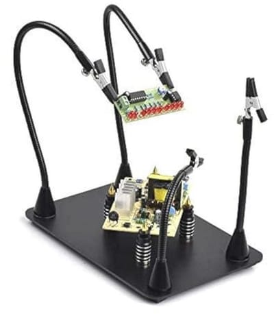 Magnetische Helpende Handen voor Solderen en Knutselen - Flexibele Printplaat Houder met Schaalbare Armen