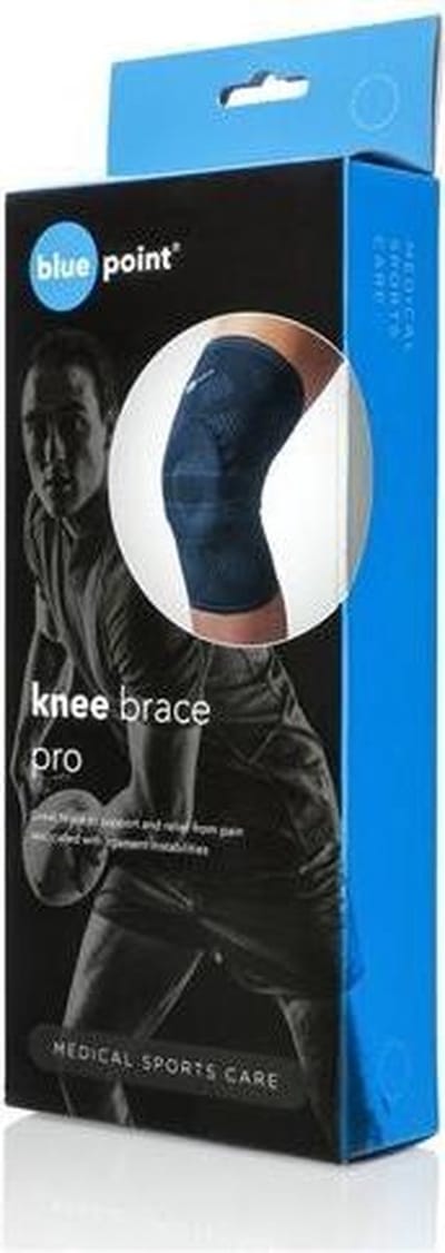 Bluepoint Kniebrace Pro Zwart Maat S