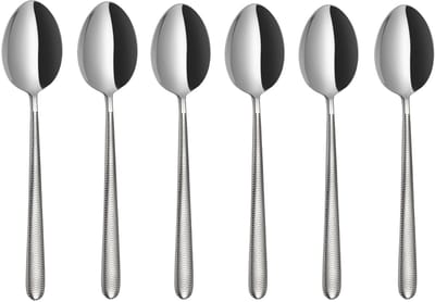 Bonna Dessertlepel - Illusion - RVS - 16.7 cm - set van 6