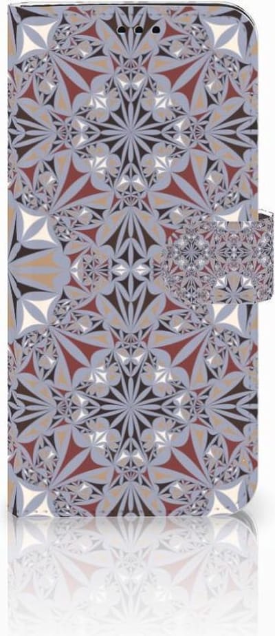 Samsung Galaxy S9 Plus Bookcase Flower Tiles