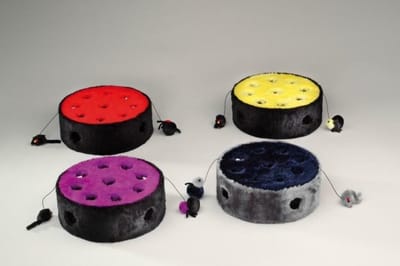 EBI Trend Cake - Speelgoed voor de Kat - Rood-Zwart