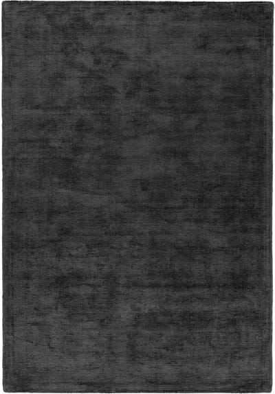 Easy Living - Reko-Rug-Charcoal Vloerkleed - 200x300  - Rechthoek - Laagpolig Tapijt - Modern - Antraciet, Zwart