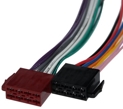 2 x ISO 8PIN x2 Stekker en 16PIN Autoradiokabel voor Voorbedraad Systeem
