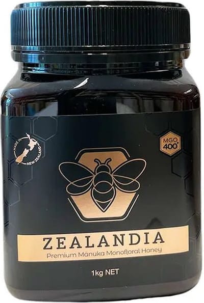 Manukahoning MGO 400+ Multifloral 1kg Nieuw-Zeeland Zealandia - 1kg - Premium kwaliteit - 100% natuurlijk - Honingpot