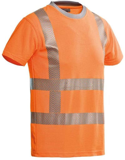 Santino t-shirt Vegas - fluor orange - 200171 - maat 4XL