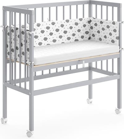Vitalispa Sophie Meegroeibed – 94 x 42.5 cm 1 zijhek Grijs